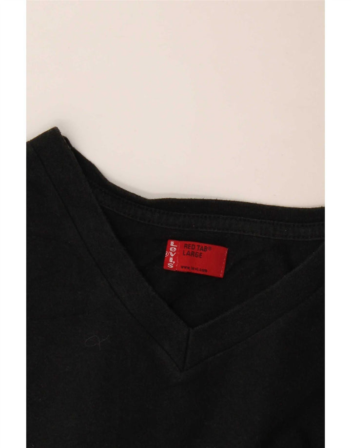 Tricou pentru bărbați Levi's Top Large Negru