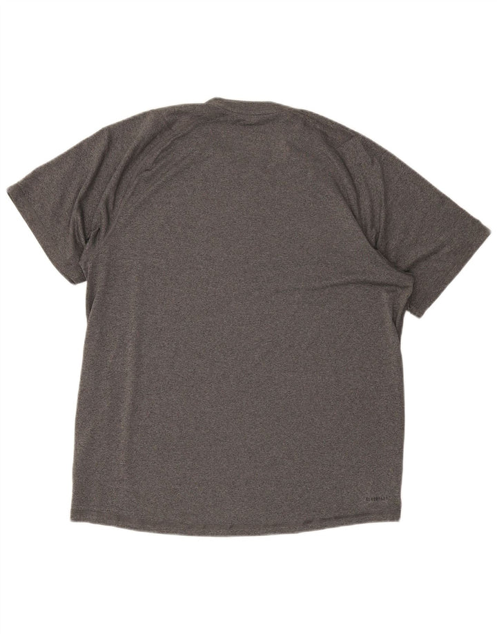 Tricou pentru bărbați ADIDAS Aeroready Top mare din poliester gri