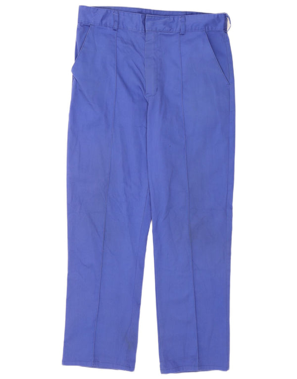 Pantaloni cargo dritti pentru bărbați Dickies W36 L30 poliester albastru