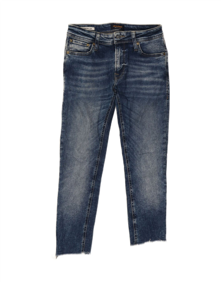 Blugi slim pentru femei Jack & Jones W28 L23 bumbac albastru