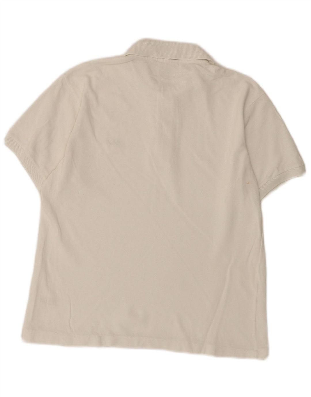 Tricou polo pentru bărbați LACOSTE Mărimea 3 Bumbac alb mic