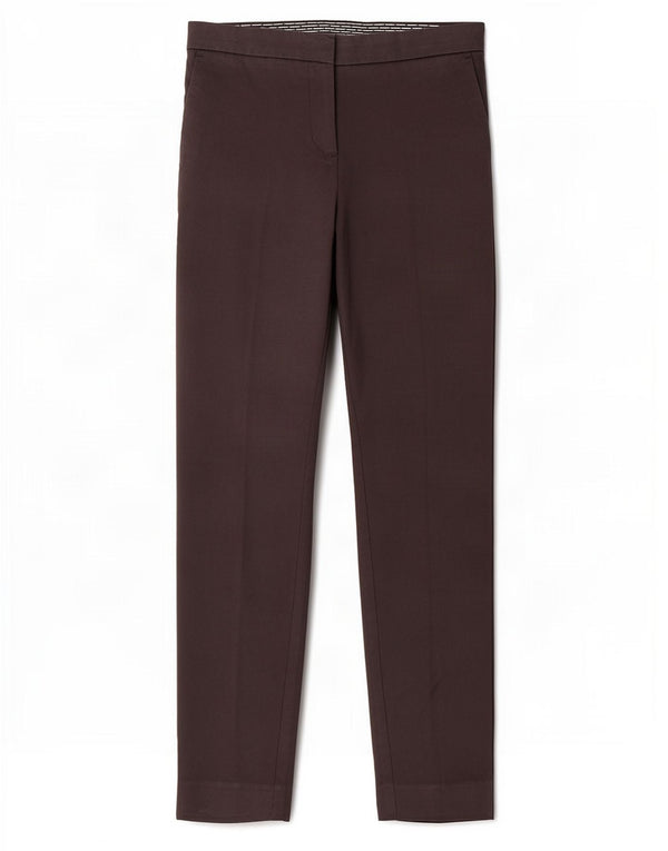 Pantaloni chino subțiri pentru femei Zara Mici L26 L26 Bumbac negru