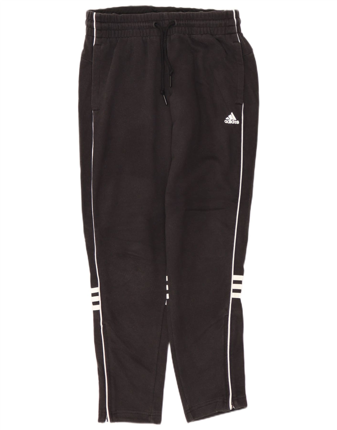 Pantaloni de trening ADIDAS pentru femei UK 4/6 XS bumbac negru