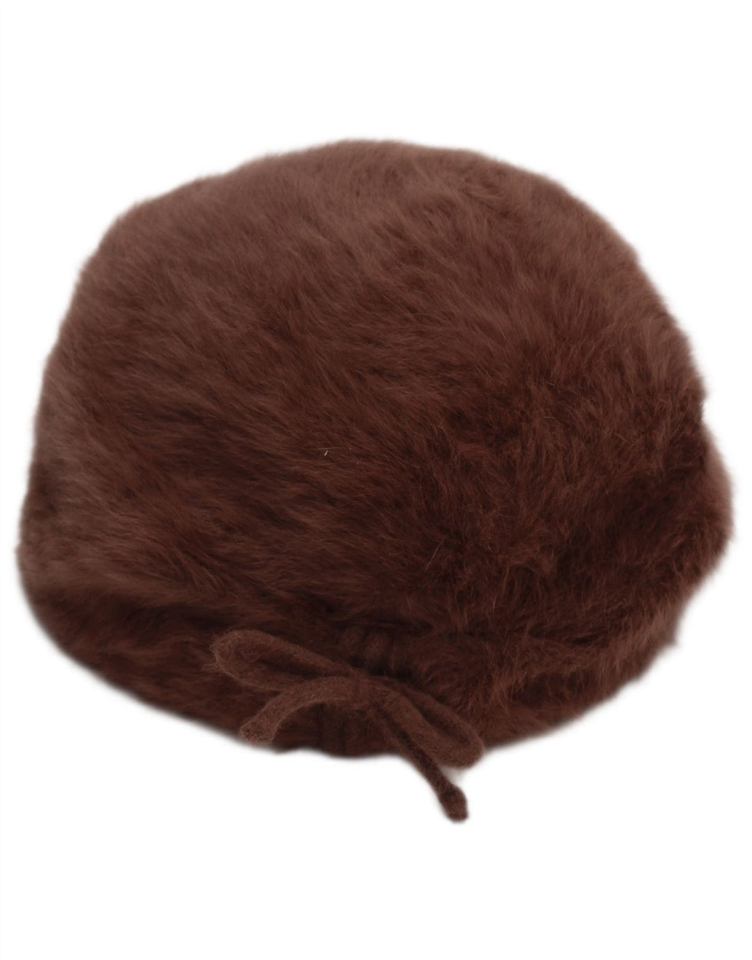Căciulă Kangol pentru femei din blană artificială, maro mediu