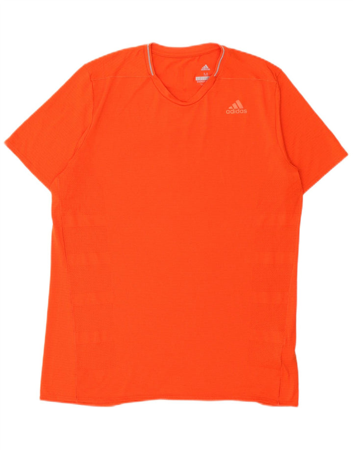 Tricou Adidas Climacool pentru bărbați Top Medium Portocaliu Poliester