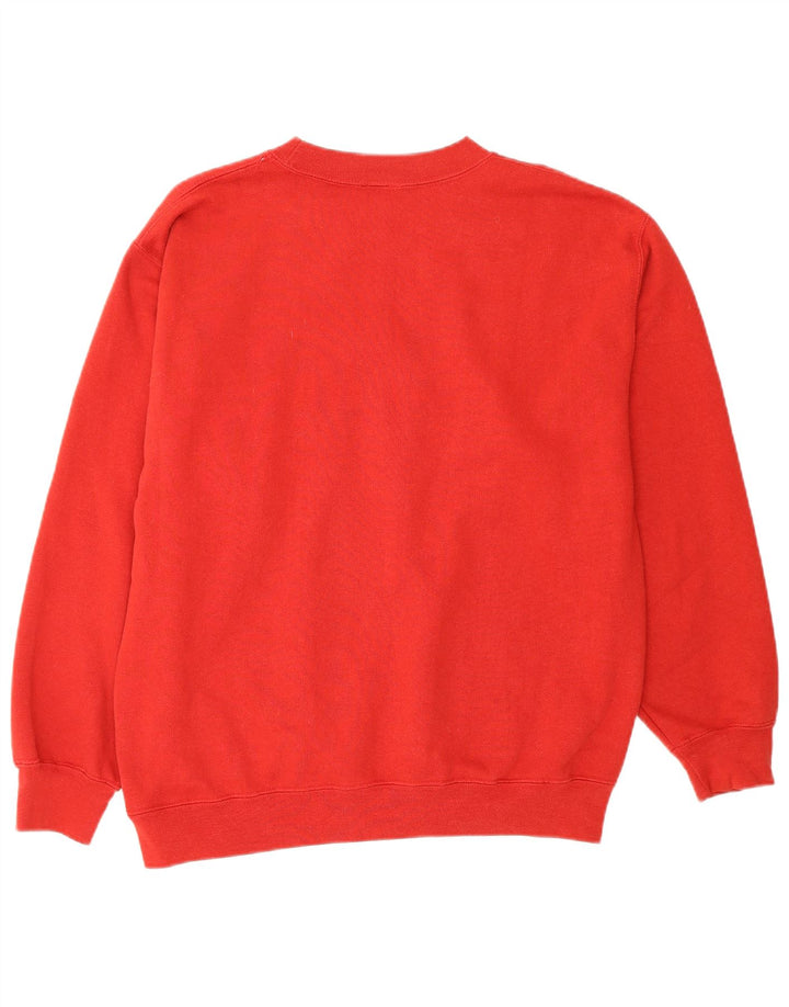 Hanorac grafic pentru bărbați Timberland Jumper mic, roșu, bumbac