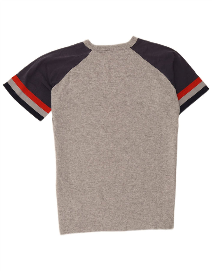 Tricou grafic pentru bărbați Lee Top Medium Gri Colorblock