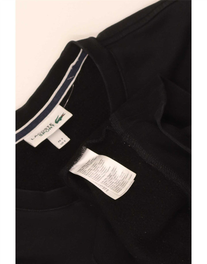 Pulover pentru femei Lacoste Regular Fit Pulover Mărimea 3 Bumbac negru mic