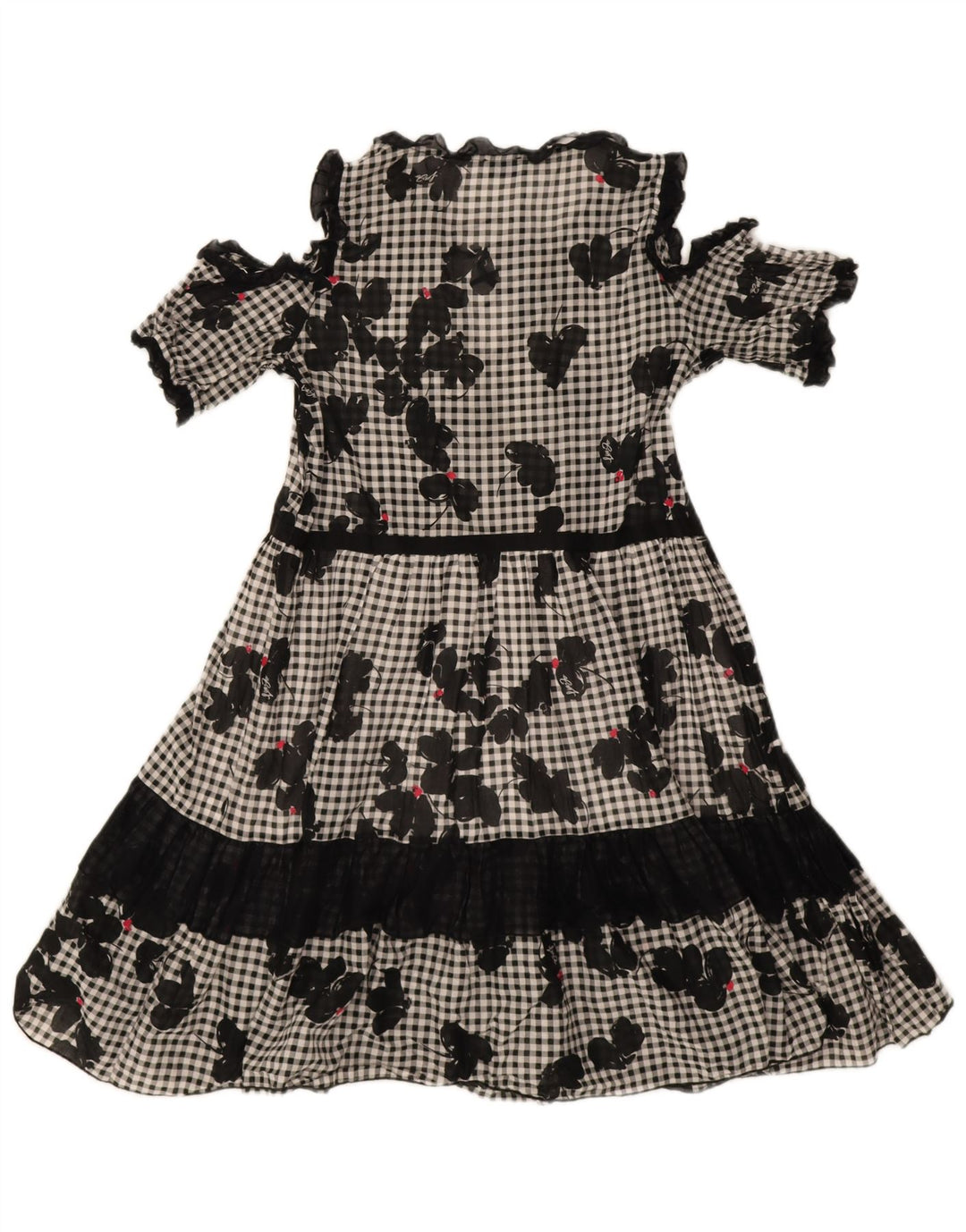 Rochie pentru femei Liu Jo IT 42 Medium Black Gingham Bumbac