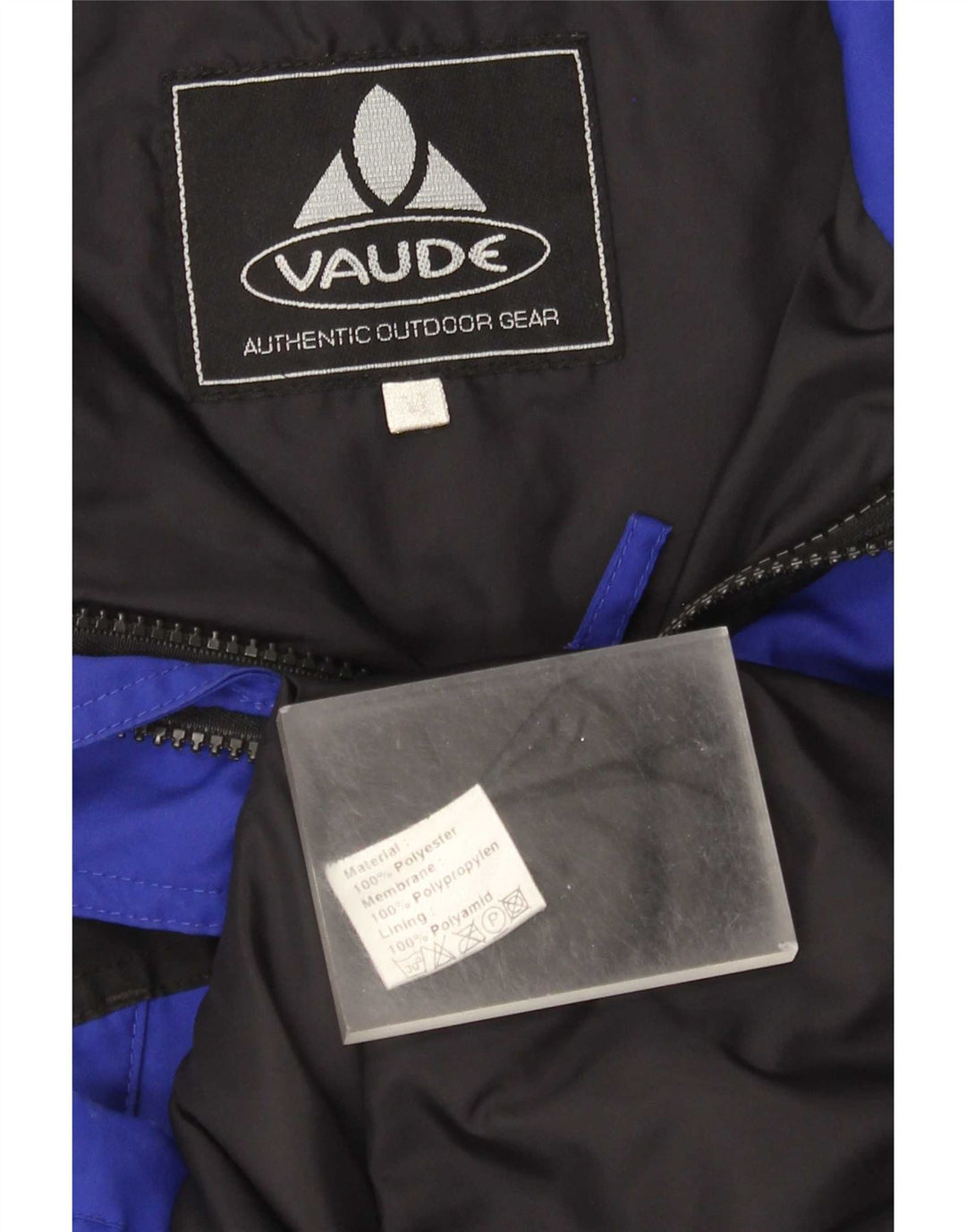 Jachetă de vânt pentru bărbați Vaude UK 38 Medium Blue Colorblock Poliester