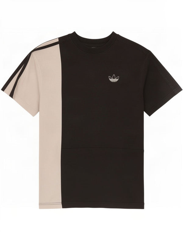 Tricou pentru bărbați Adidas Top XS Bumbac negru color bloc