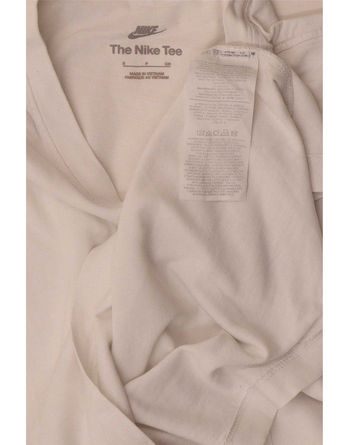 Tricou pentru bărbați Nike Top mic, alb, bumbac
