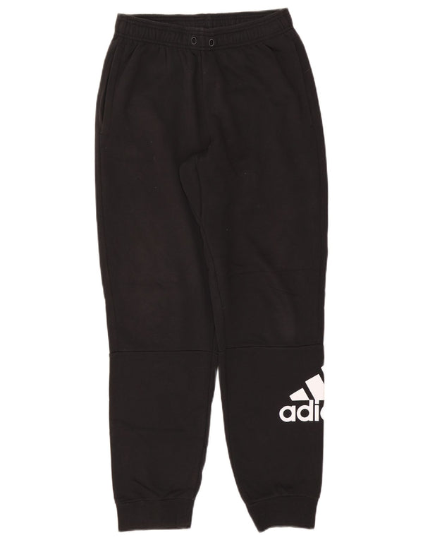 Pantaloni de trening cu grafic pentru bărbați Adidas Pantaloni de jogging, bumbac negru mic