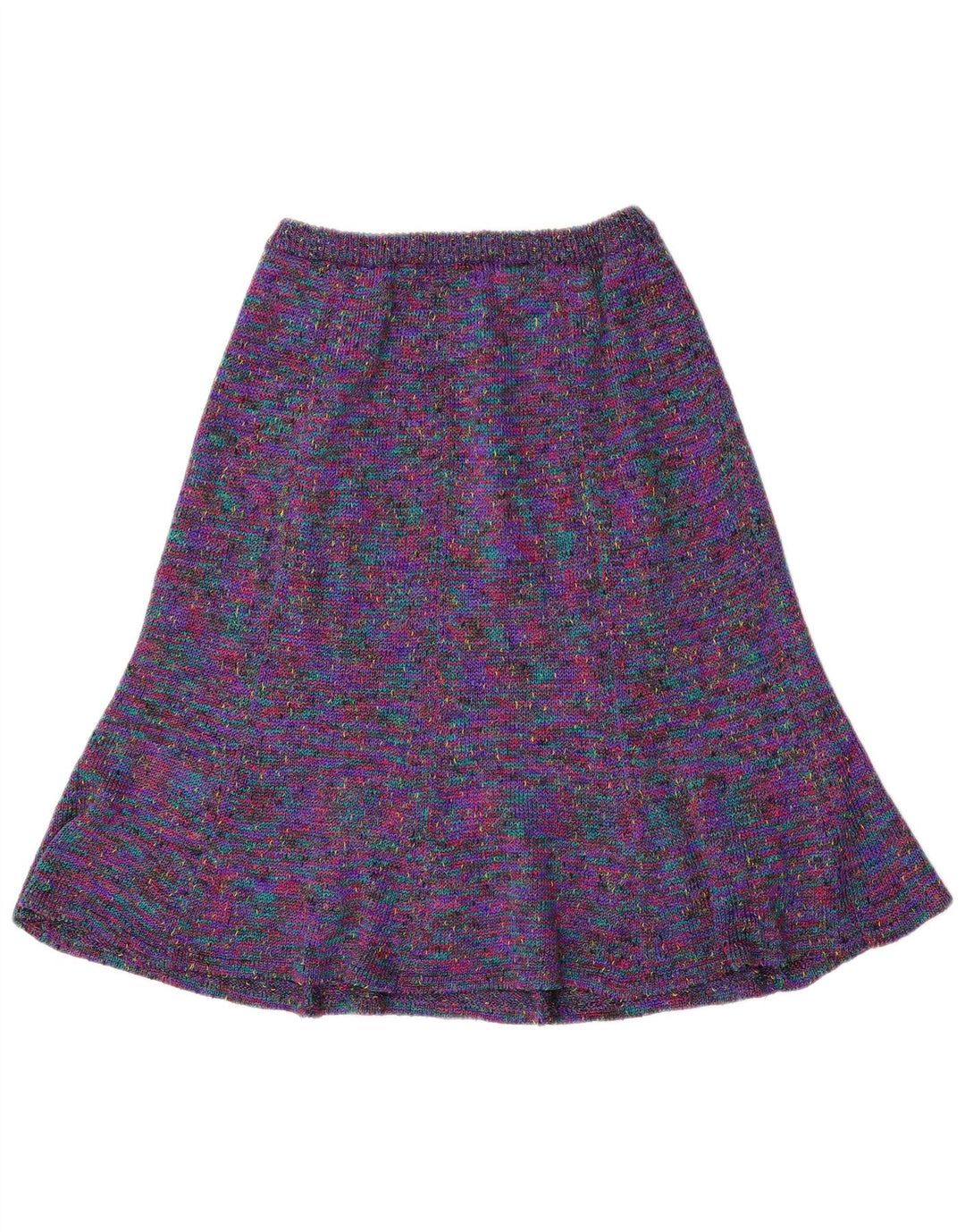 Fustă A-Line pentru femei Vintage Medium W32 Multicolore cu pete