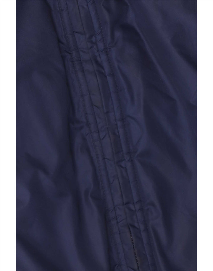Jachetă de vânt pentru bărbați Nike Marea Britanie 45/47 XL Albastru bleumarin Poliester bloc de culoare