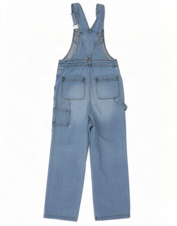 Salopete de damă Vintage Cargo drepte blugi Mediu L36 L32 Bumbac albastru