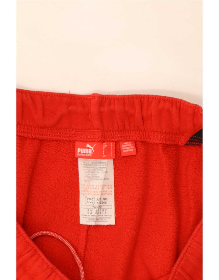 Pantaloni de trening Puma pentru bărbați Joggeri mari, roșu, bumbac