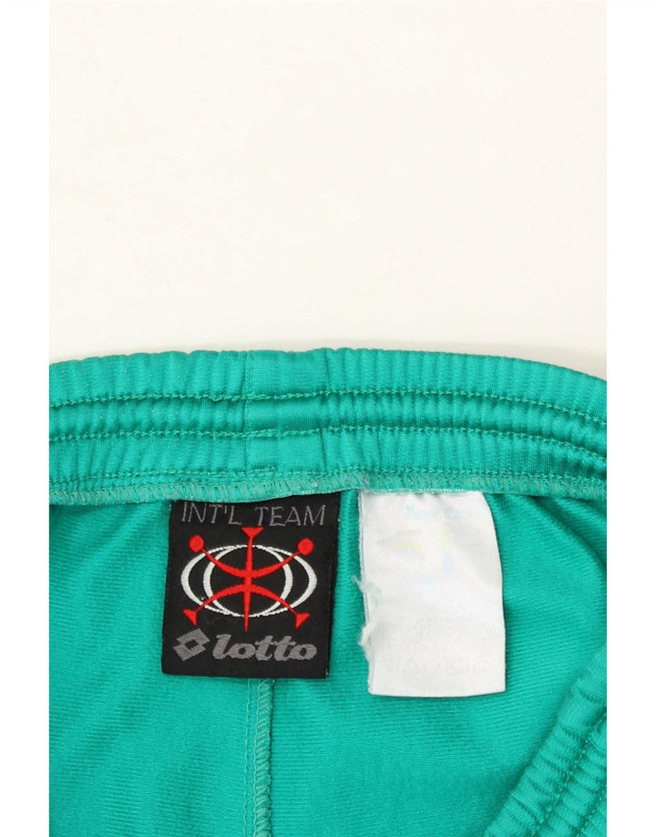 LOTTO Womens Full Tracksuit UK 14 Large Turquoise Colourblock Polyester Vintage Lotto and Second-Hand Lotto from Messina Hembry 