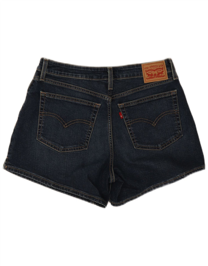 Pantaloni scurți din blugi Levi's pentru femei W30, bumbac albastru mediu