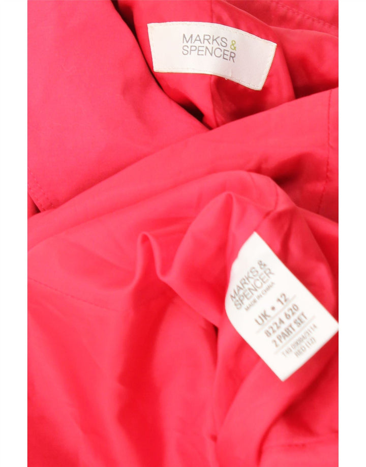 Trench pentru femei Marks & Spencer UK 12 Poliester roz mediu