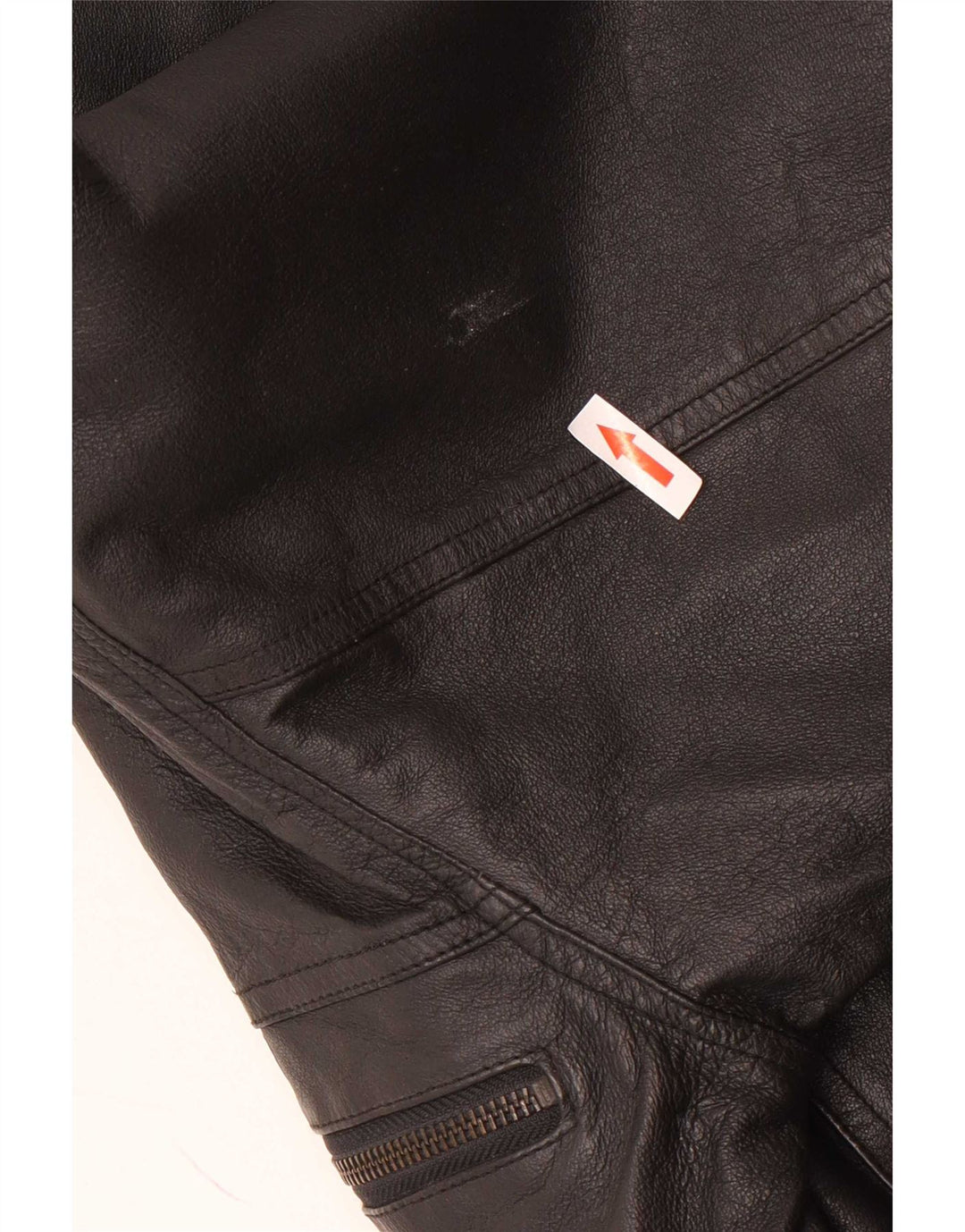 Jachetă Bomber din piele pentru bărbați C&A EU 48 Medium Black