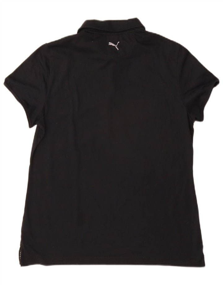 Tricou polo Puma pentru femei UK 16 Large Black