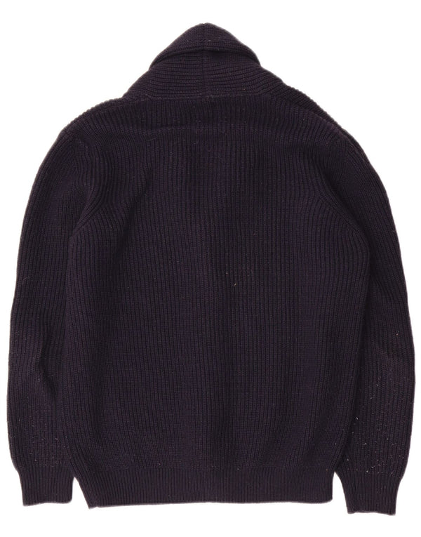 Pulover cardigan pentru bărbați Zara Mediu Bleumarin