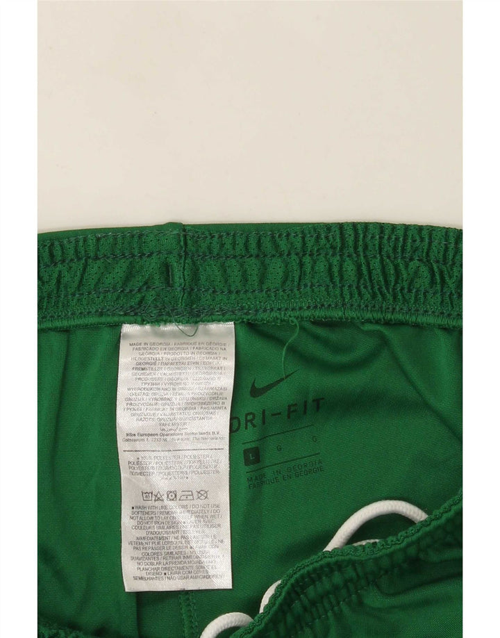 Pantaloni scurți sport Nike Dri Fit pentru bărbați, mari, verde, poliester
