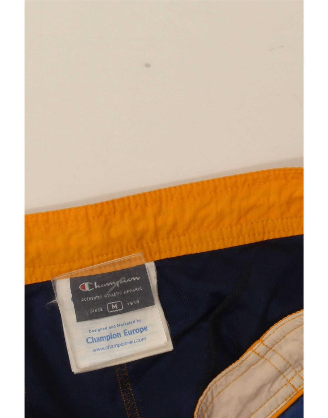 Pantaloni scurți de înot Champion pentru bărbați, medii, bleumarin, poliamidă color bloc
