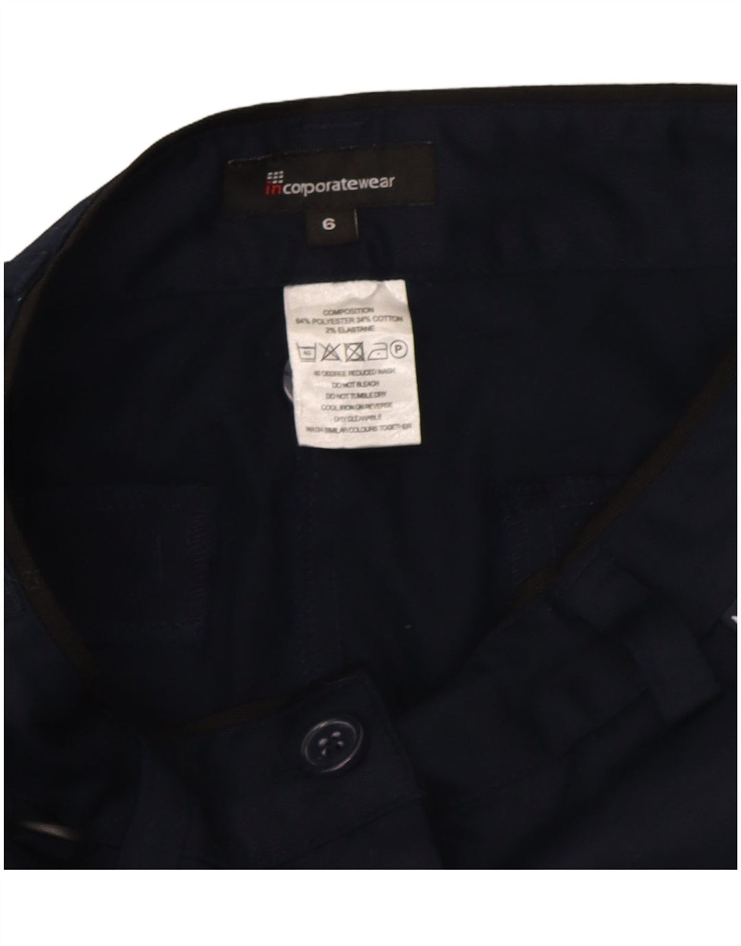 Bermude pentru femei Marks & Spencer UK 6 XS W26 Poliester bleumarin