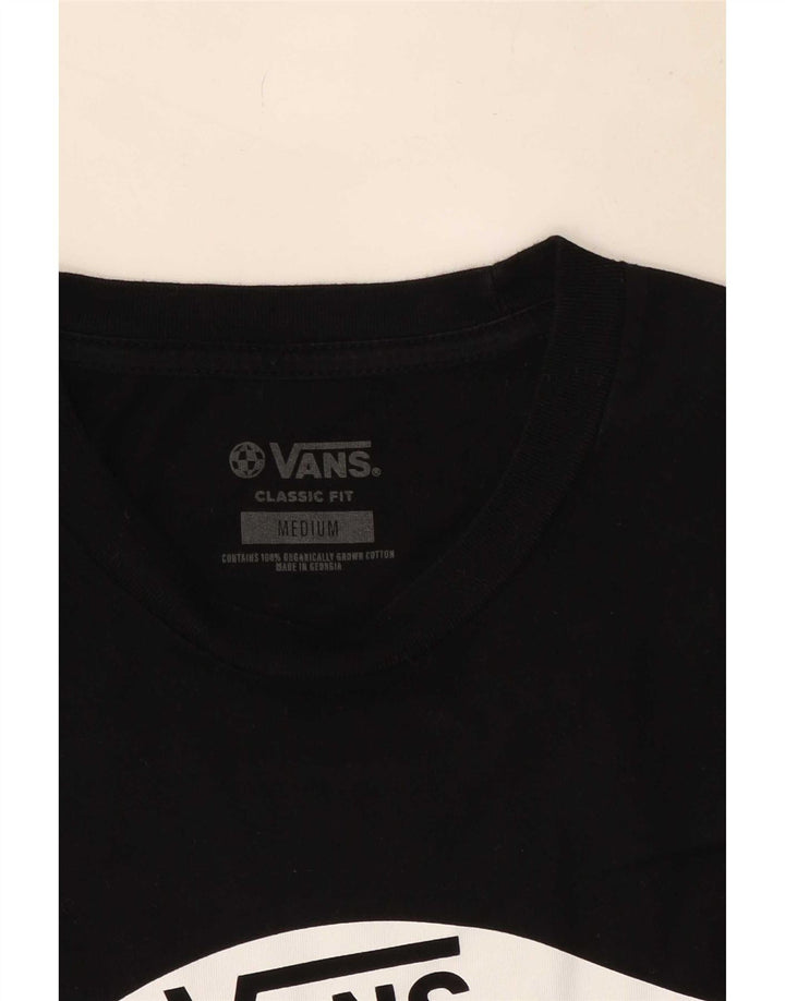 Tricou grafic Vans Classic Fit Top Bumbac mediu negru