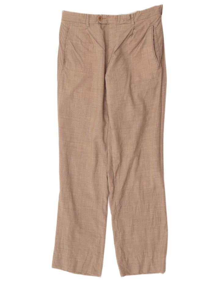 Pantaloni drepți pentru bărbați vintage W32 L30 bej