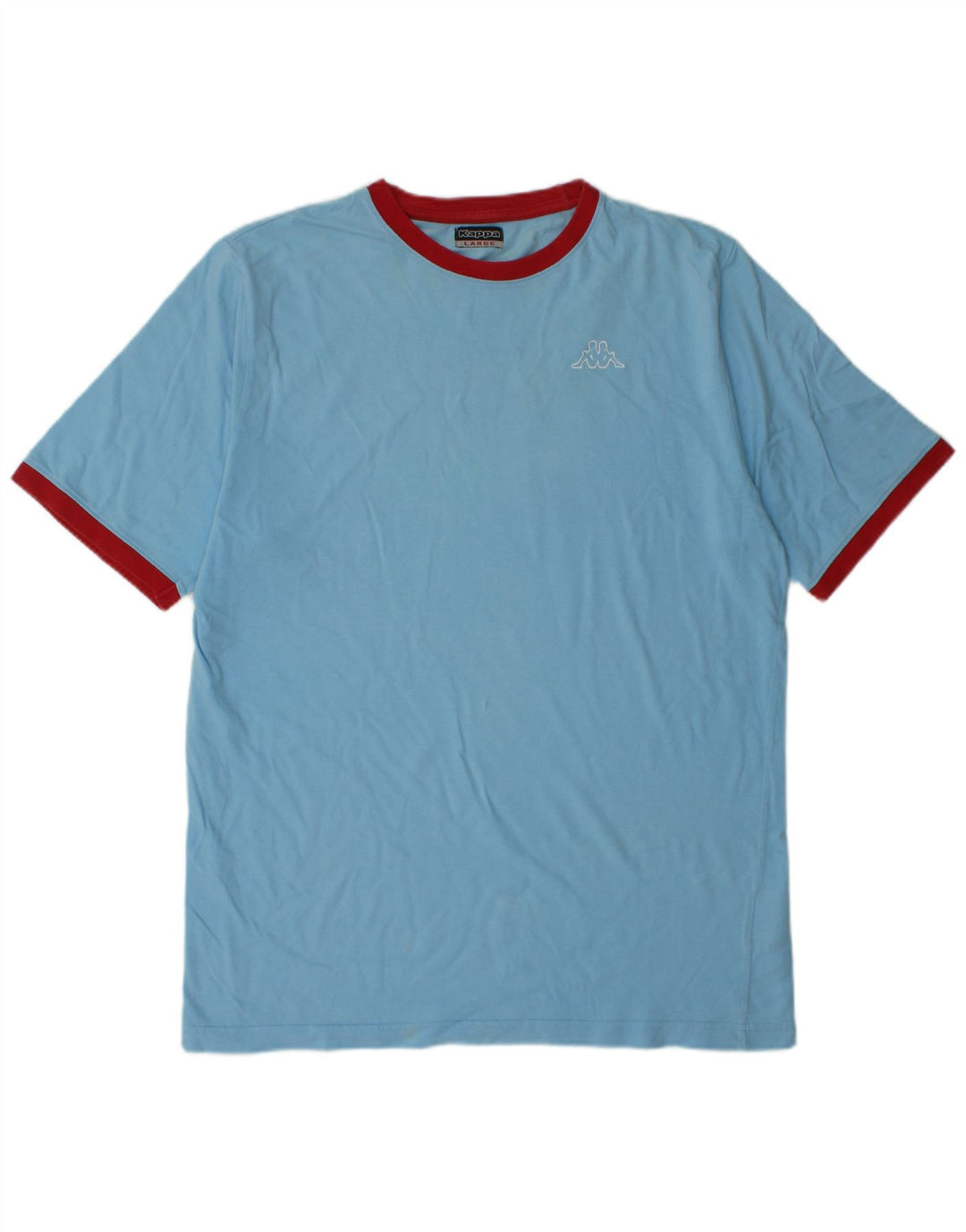 Tricou pentru bărbați Kappa Top mare, albastru, bumbac color bloc