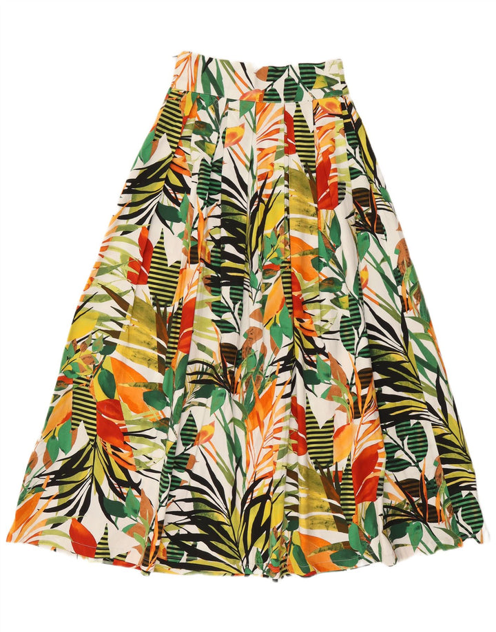 Fusta A-Line Femei Vintage W26 Mic Multicolor Floral