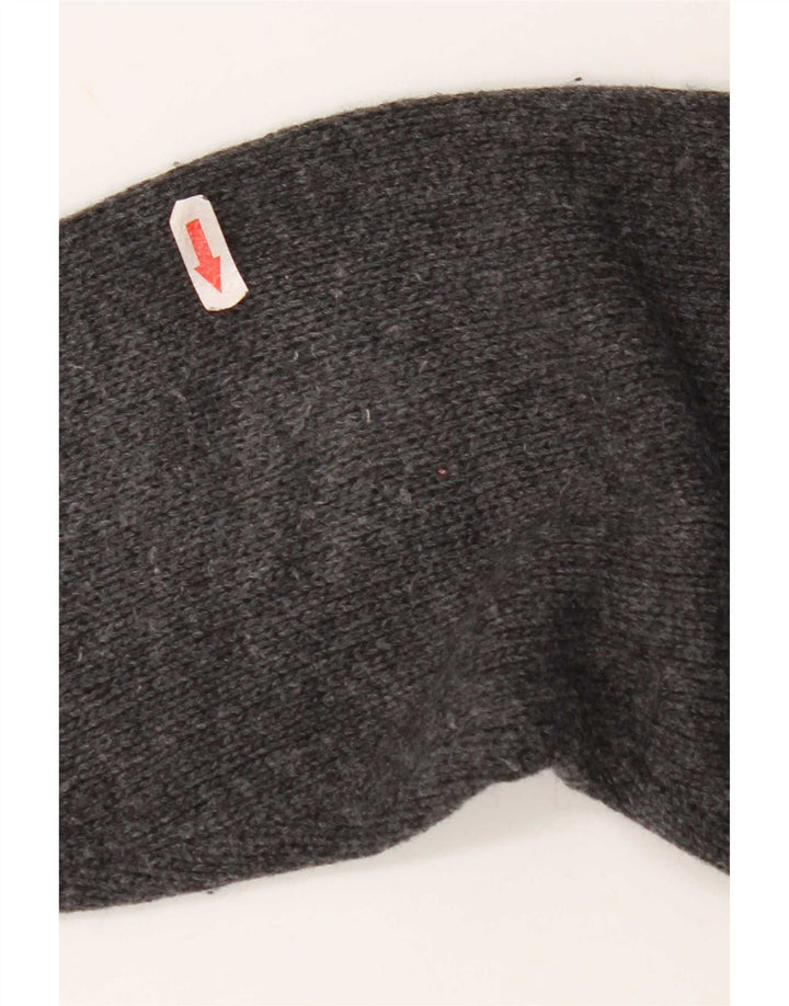 Pulover cardigan pentru bărbați Diesel Lână gri mediu