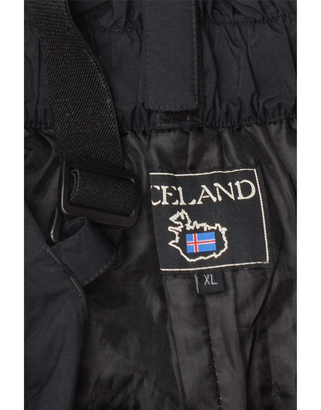 Pantaloni de schi pentru bărbați Islanda, XL, negru, nailon