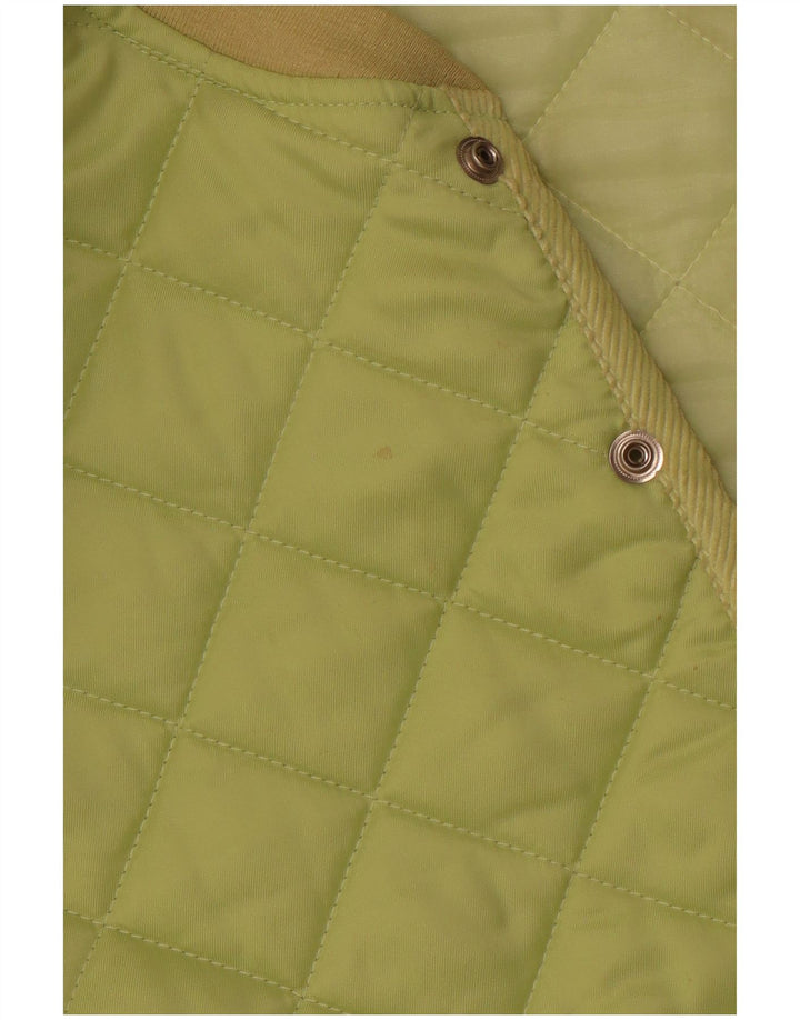 RIFLE Gilet matlasat pentru bărbați UK 38 Medium Green Poliamidă
