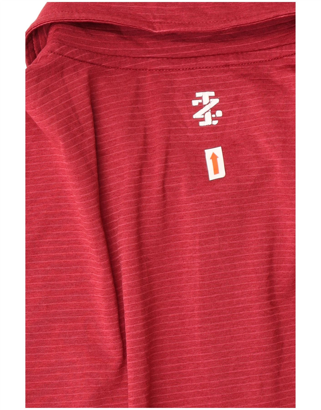 Tricou polo de golf Izod pentru bărbați, poliester cu dungi roșii mari