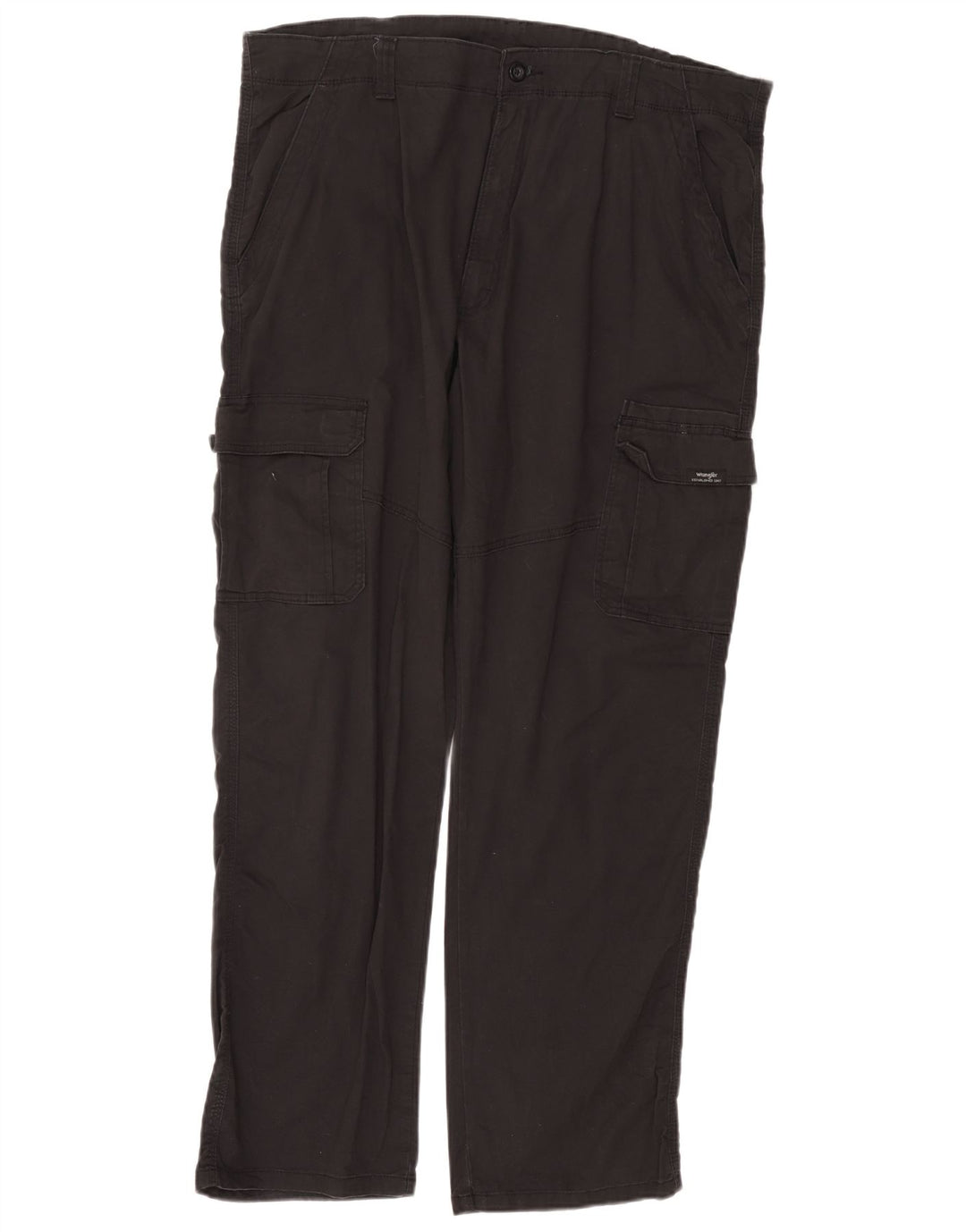 Pantaloni cargo drepti pentru bărbați WRANGLER W40 L32 bumbac negru
