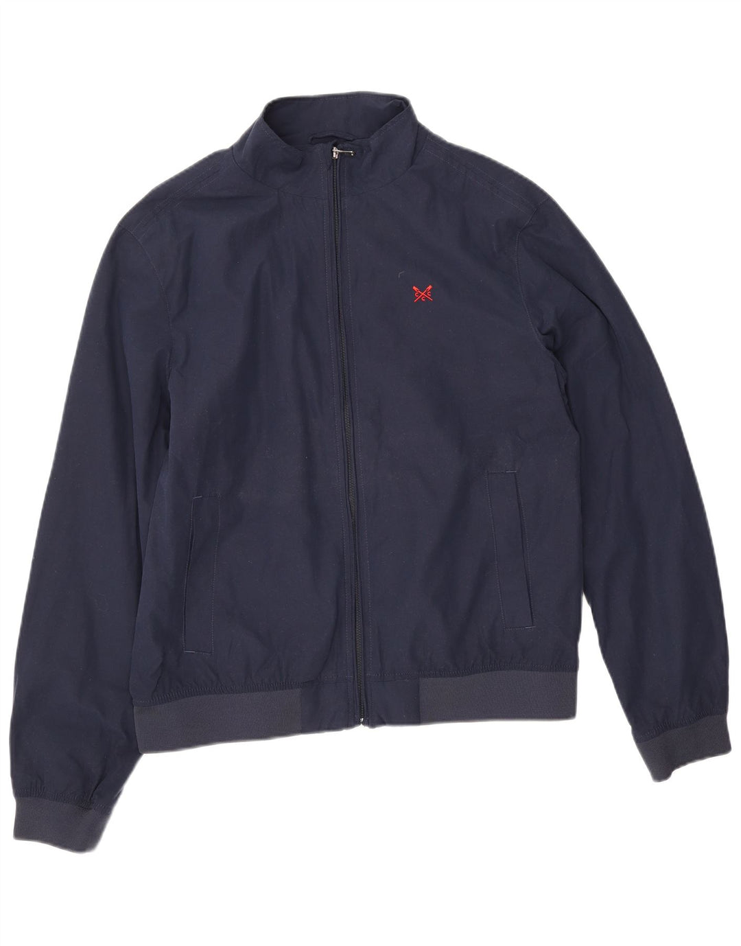 Crew Clothing Jachetă bomber pentru bărbați UK 36 Poliester bleumarin mic