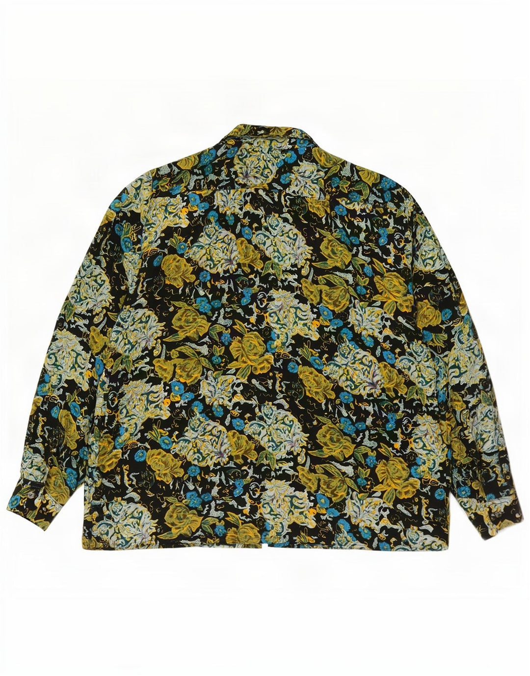 Cămașă Vintage Femei EU 41/42 Mare Multicoloră Floral