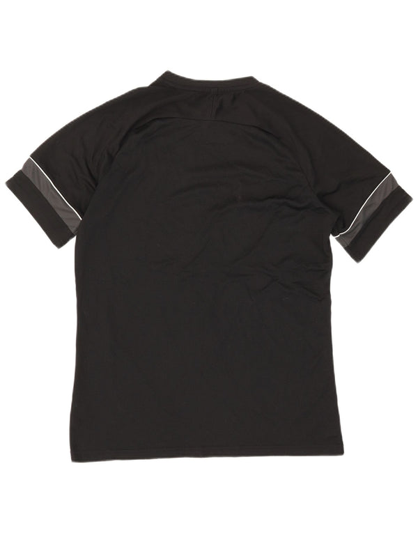 Tricou grafic Nike Dri Fit pentru bărbați Top mare negru colorblock