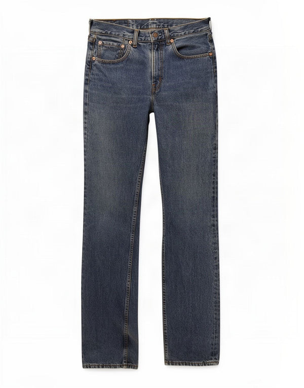 Blugi drepti pentru femei Levi's 595 W30 L34 Bumbac albastru