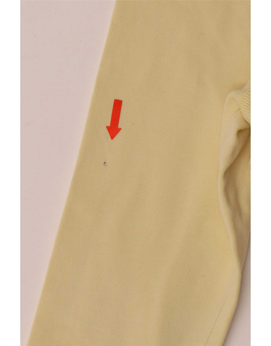 Top pentru femei Superdry cu mânecă lungă UK 14 mare bumbac galben