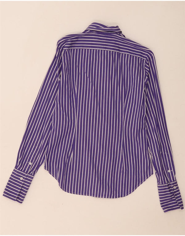 Bluză pentru femei Ralph Lauren cămașă cu volane în față US 6 Medium Purple Dunge