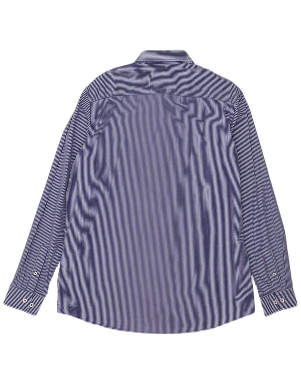 Crew Clothing Cămașă Slim Fit XL Bumbac cu dungi albastre