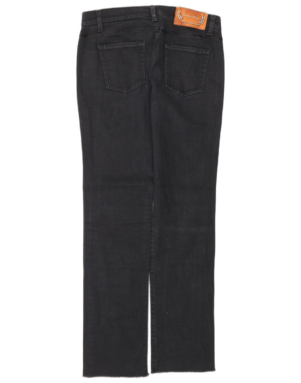 ICEBERG Blugi drepte pentru femei cu talie joasă W31 L30 bumbac bleumarin