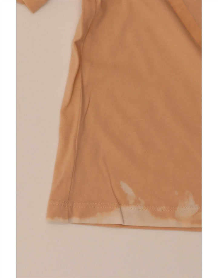 Tricou Crop Graphic pentru femei Guess Top UK 12 Medium Orange