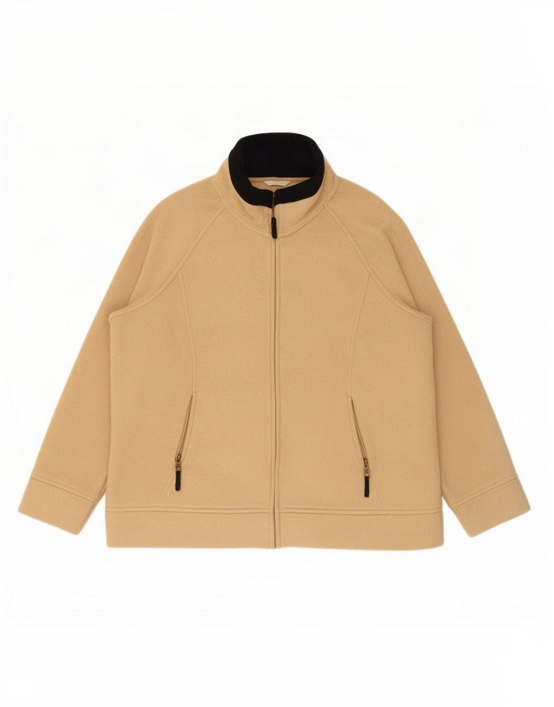 Jachetă fleece pentru femei Marks & Spencer UK 20 2XL poliester bej