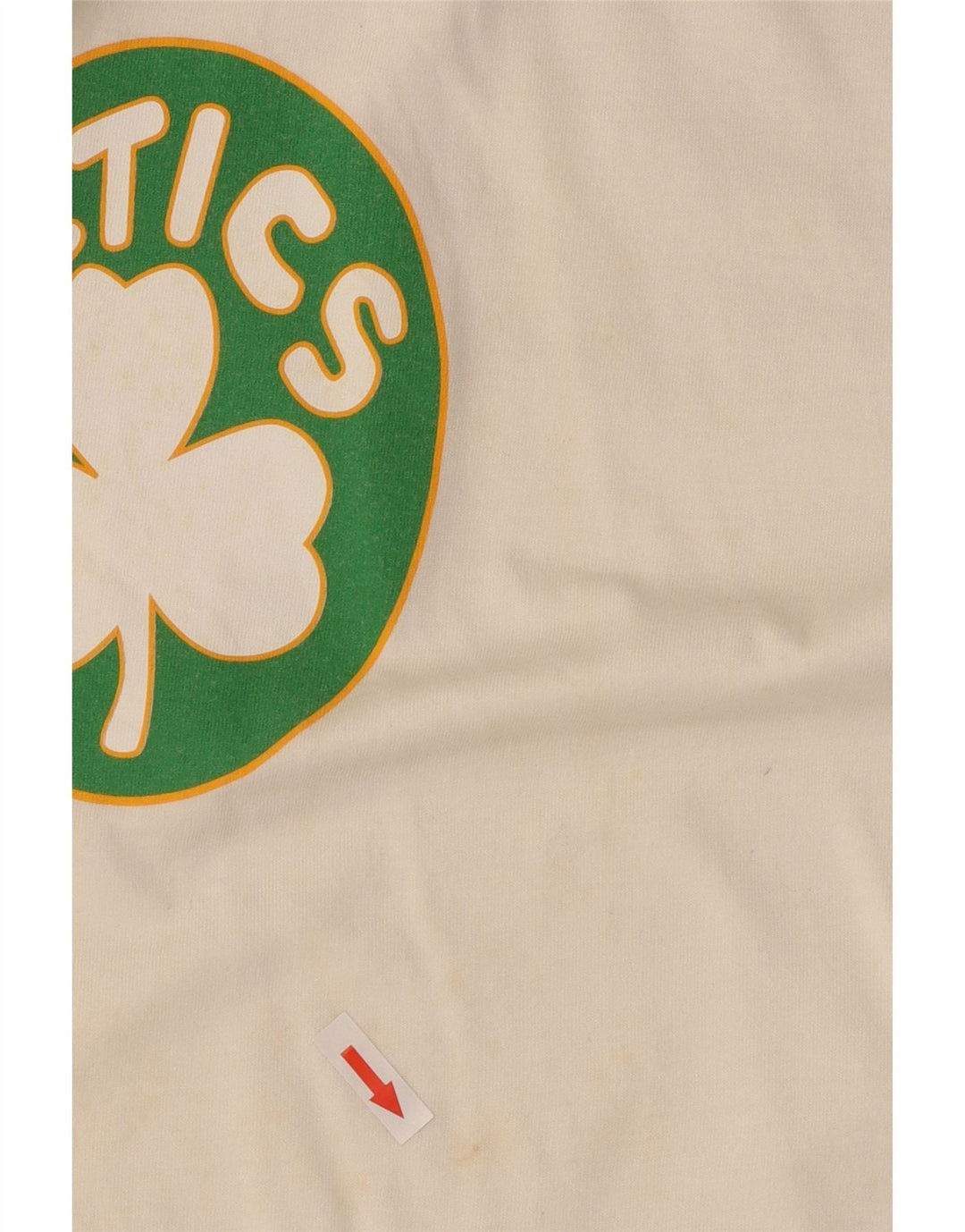 Tricou cu grafic Celtics Champion pentru femei Top mare alb